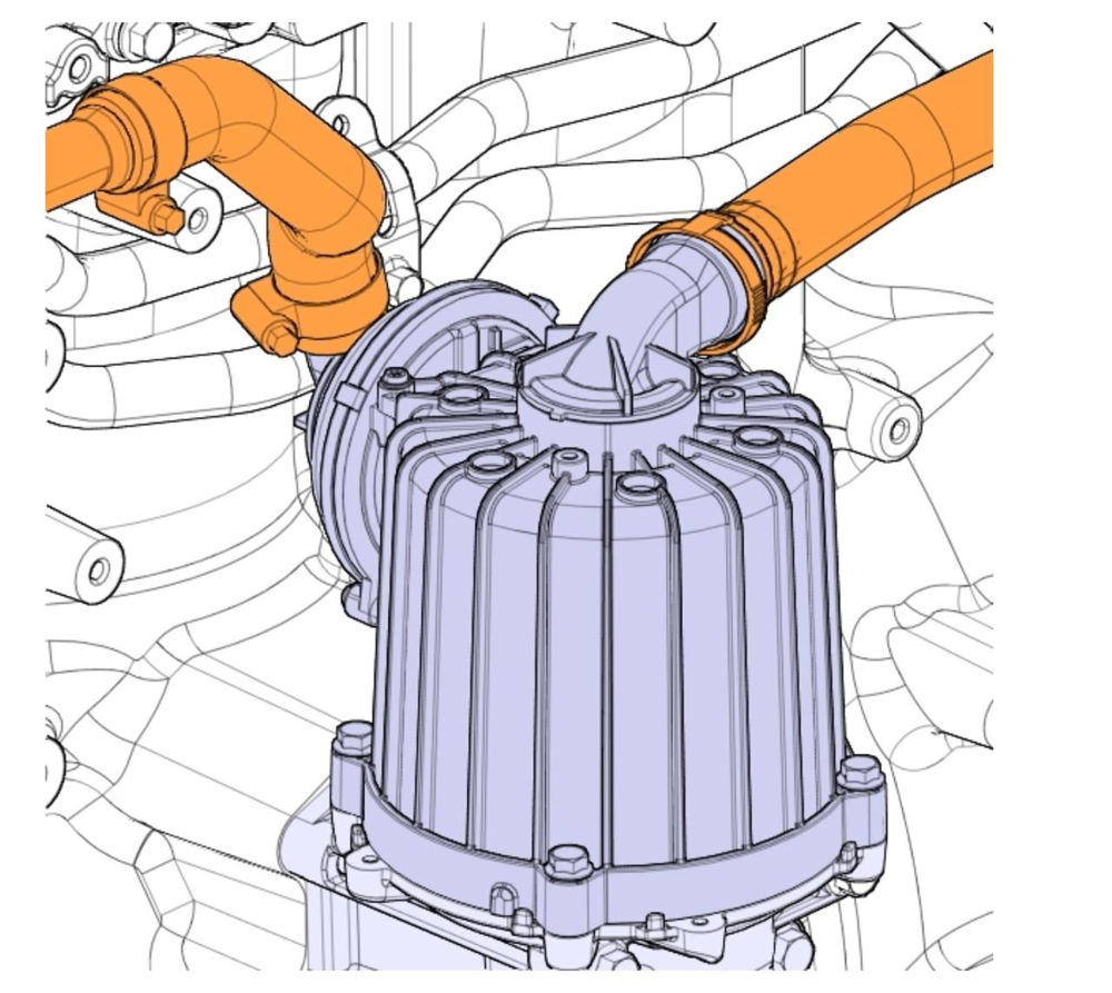 آموزش تعویض سپراتور (Oil Separator) در کامیون ولوو FH یورو شش